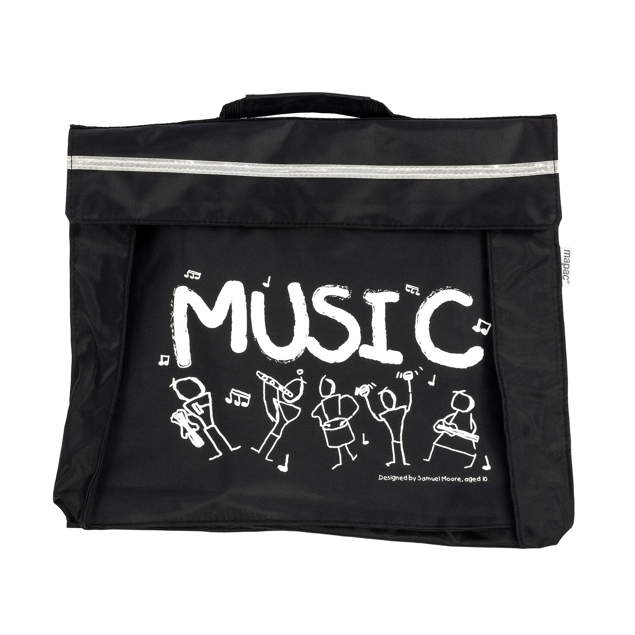Primo music bag with Sam Moore 'Music' design