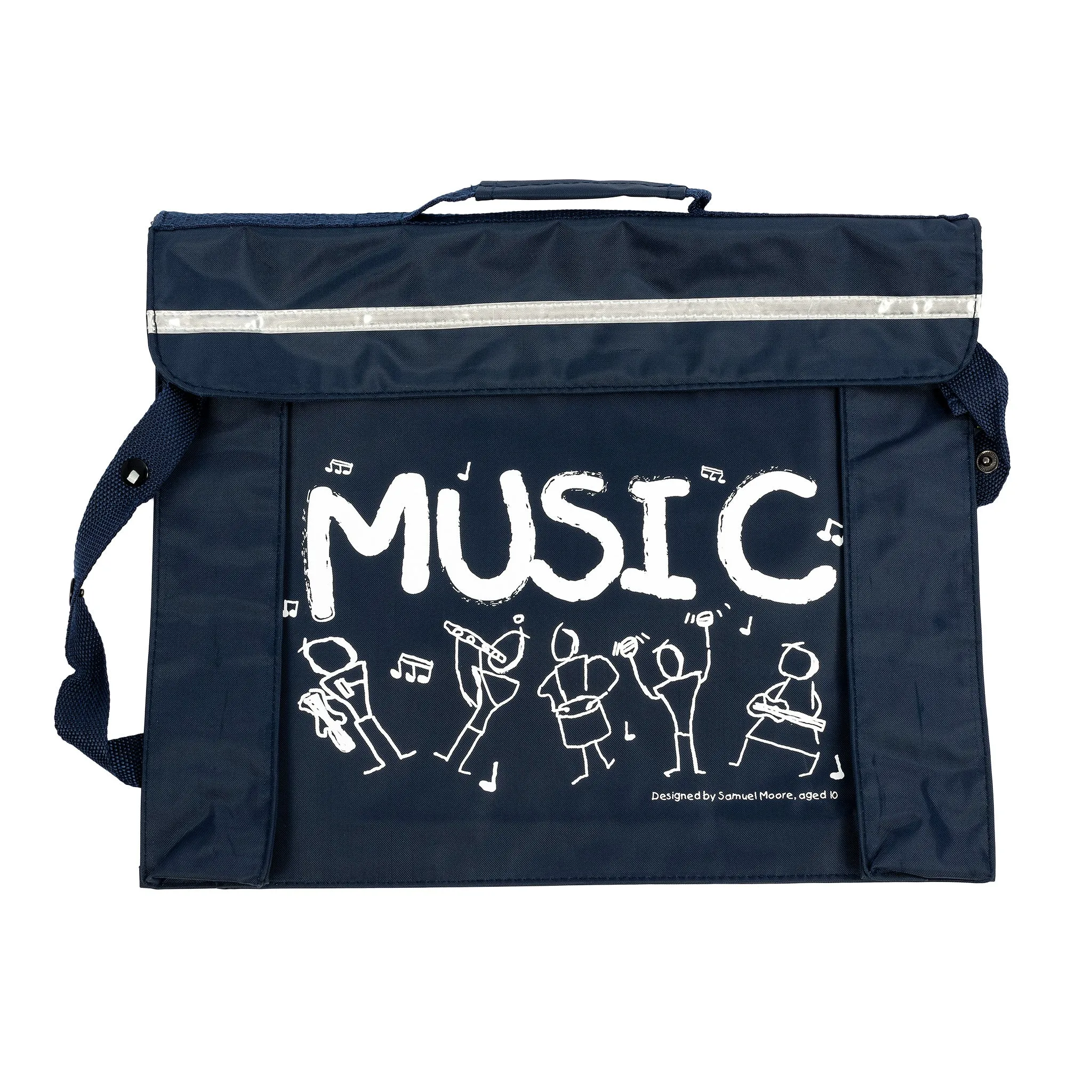 Primo music bag with Sam Moore 'Music' design