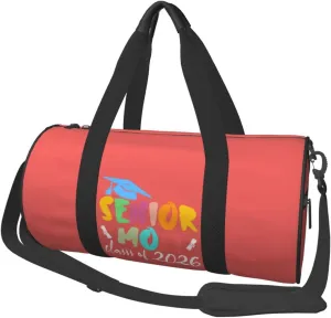 Proud Mom Class Of 2026 Graduate Duffel Bag Gym Bag Travel Sports Tote Large Foldable Beach Swim Yoga3