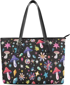 PU Leather Tote Shoulder Bag for Women Satchel Handbag with Top Handles Zipper Computer Bags Briefcase