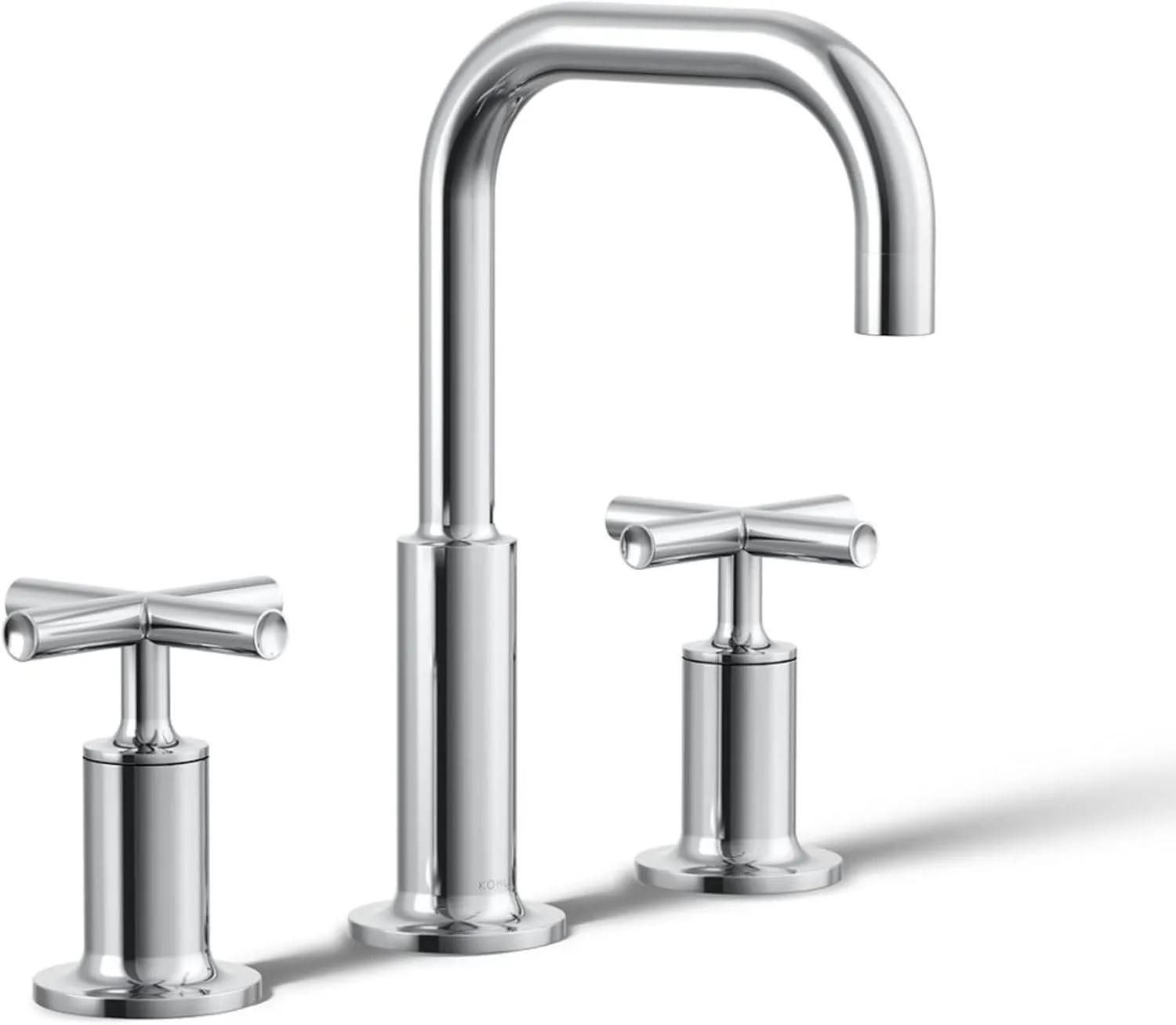 Purist Widespread Bathroom Sink Faucet with Cross Handles, 1.2 gpm