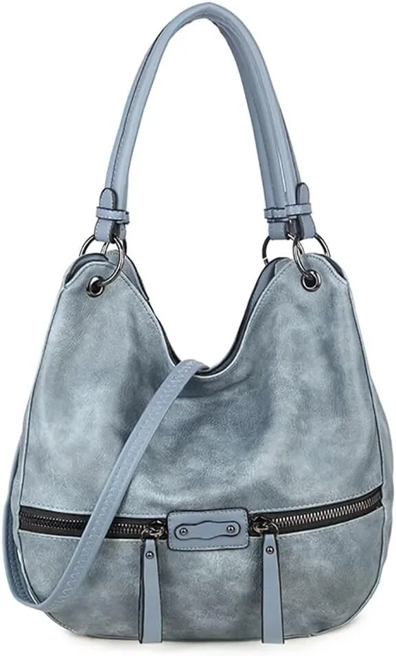 Purses and Handbags for Women Vintage Satchel Handbag Shoulder Tote Bag Daily Crossbody Hobo Bag with Adjustable Strap