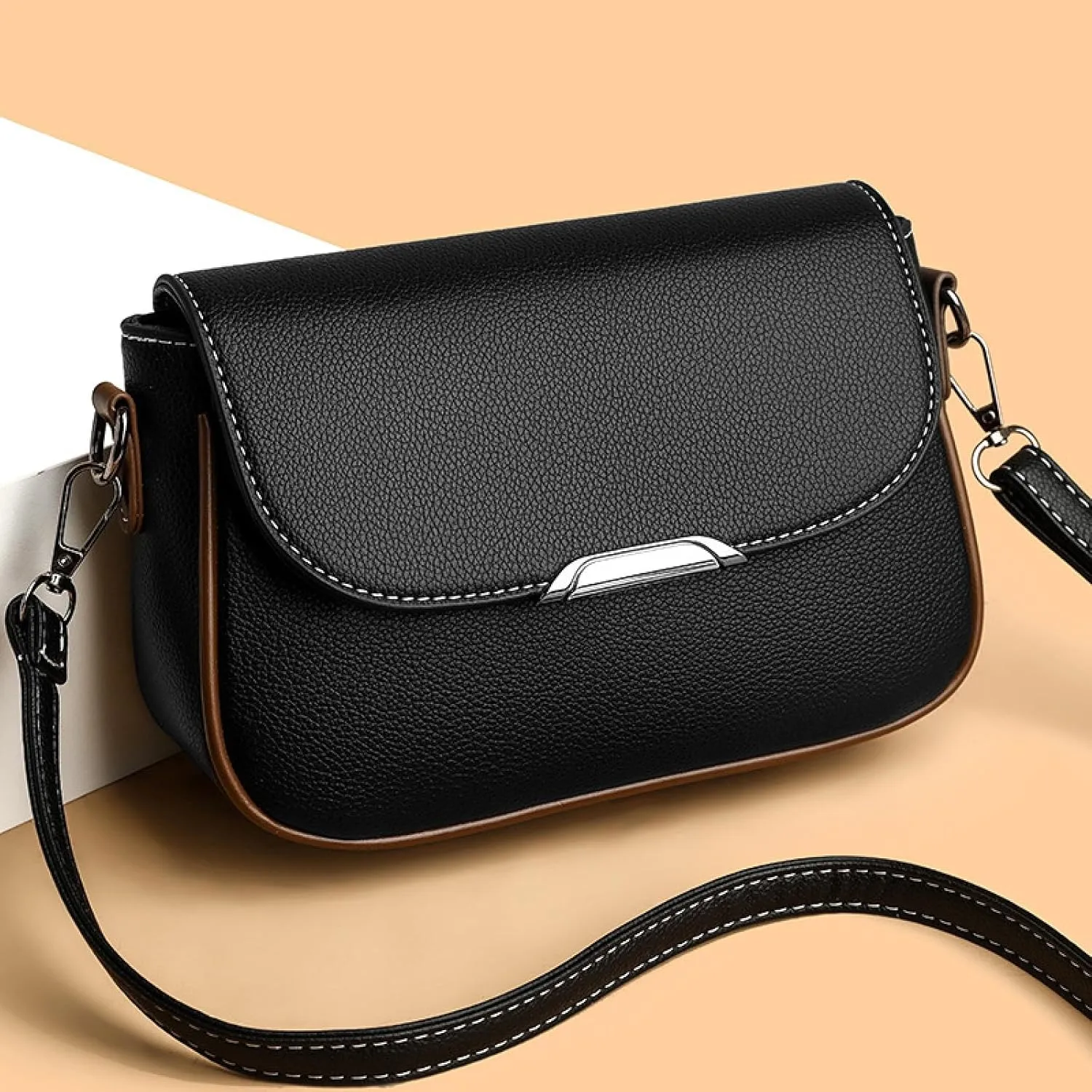 Purses for Women Square Bag One Shoulder Crossbody Bag Fashionable and Versatile Bag