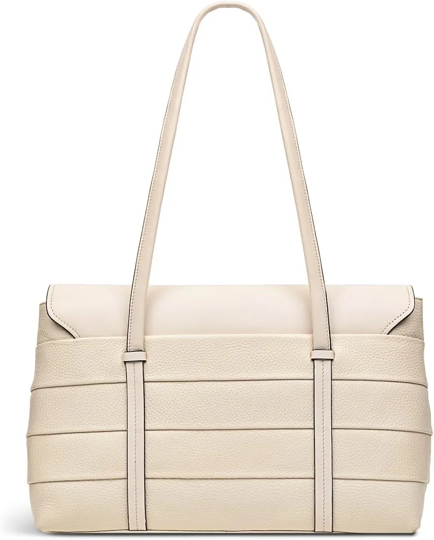 RADLEY London Farringdon Stripe Women’s Medium Leather Flapover Shoulder Bag