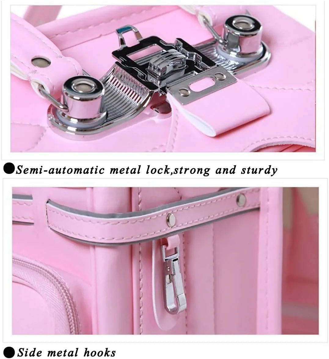 randoseru backpack japanese school bags Senior PU leather give small gift