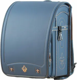 ransel randoseru blue backpack japanese automatic school bags Senior waterproof PU leather