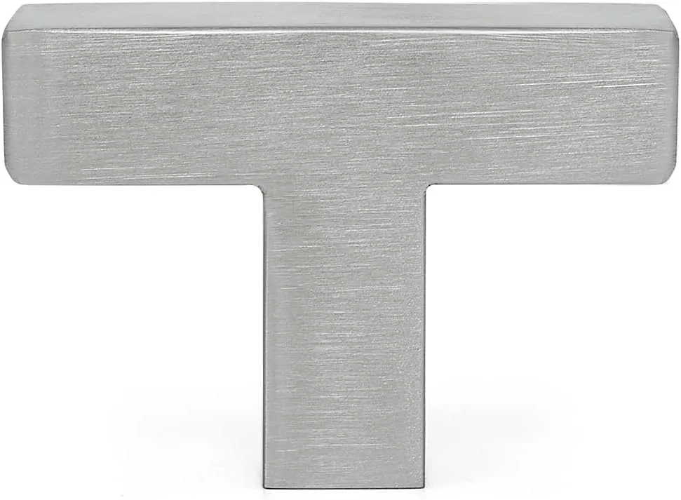 Ravinte 12 Pack 2 inch Length Square Cabinet Pulls Brushed Nickel Stainless Steel Kitchen Drawer Pulls Cupboard Handles Cabinet Handles