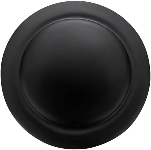 Ravinte 30 Pack 1-1/4 inch Matte Black Zinc Euro-Style Cabinet Knobs, Drawer Pulls & Door Handles
