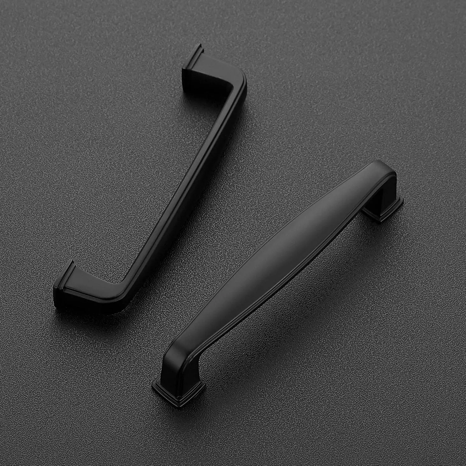 Ravinte 30 Pack Solid 3-3/4 Inch Cabinet Handles - Matte Black Pulls for Kitchen Drawers and Cabinets - Hardware for Cupboards