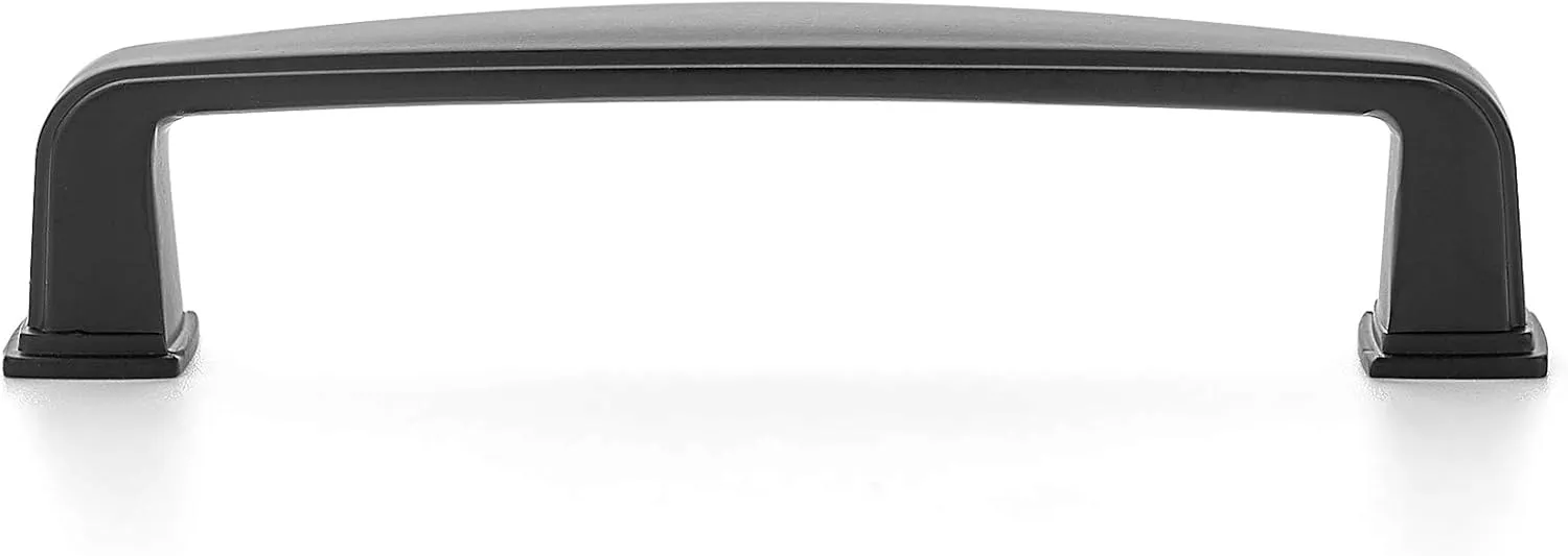 Ravinte 30 Pack Solid 3-3/4 Inch Cabinet Handles - Matte Black Pulls for Kitchen Drawers and Cabinets - Hardware for Cupboards