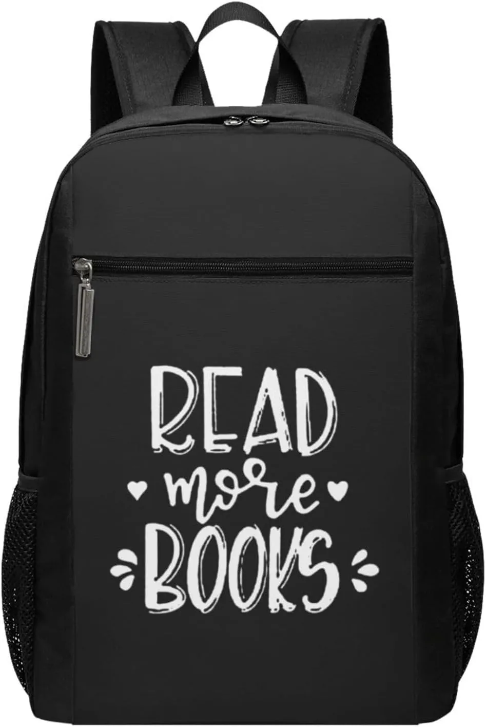 Read More Books Travel Laptop Backpack, Business Anti Theft Slim Sturdy Laptops Backpacks, College Computer Bag Gift for Men & Women Fits 17 Inch Notebook,Black