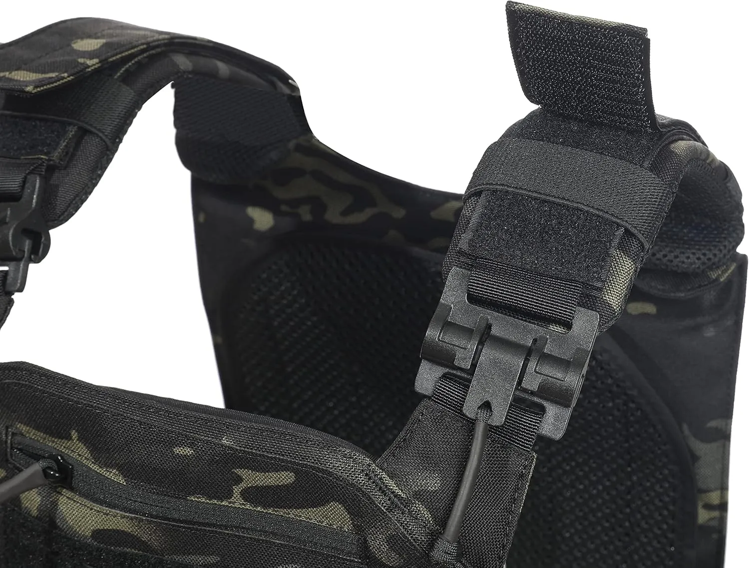 Redemption Crusader 2.0 Molle Quick Release Buckles Vest with Side Cummerbund Pouches and Triple Pouch