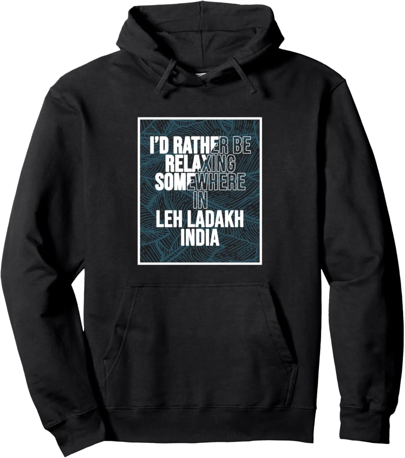 Relaxing Somewhere In Leh Ladakh India Pullover Hoodie