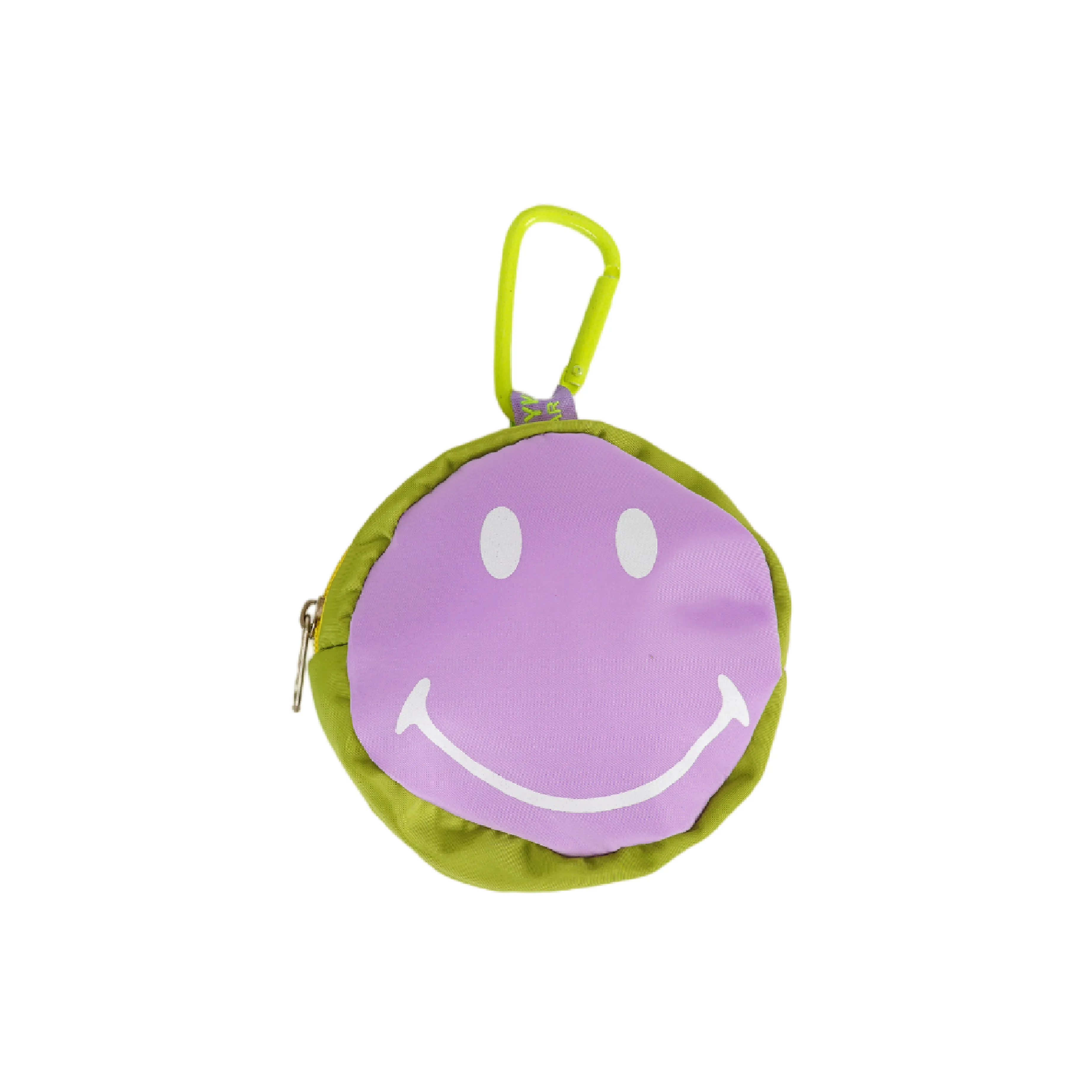 Retro Smiley Face Coin Purse | Purple