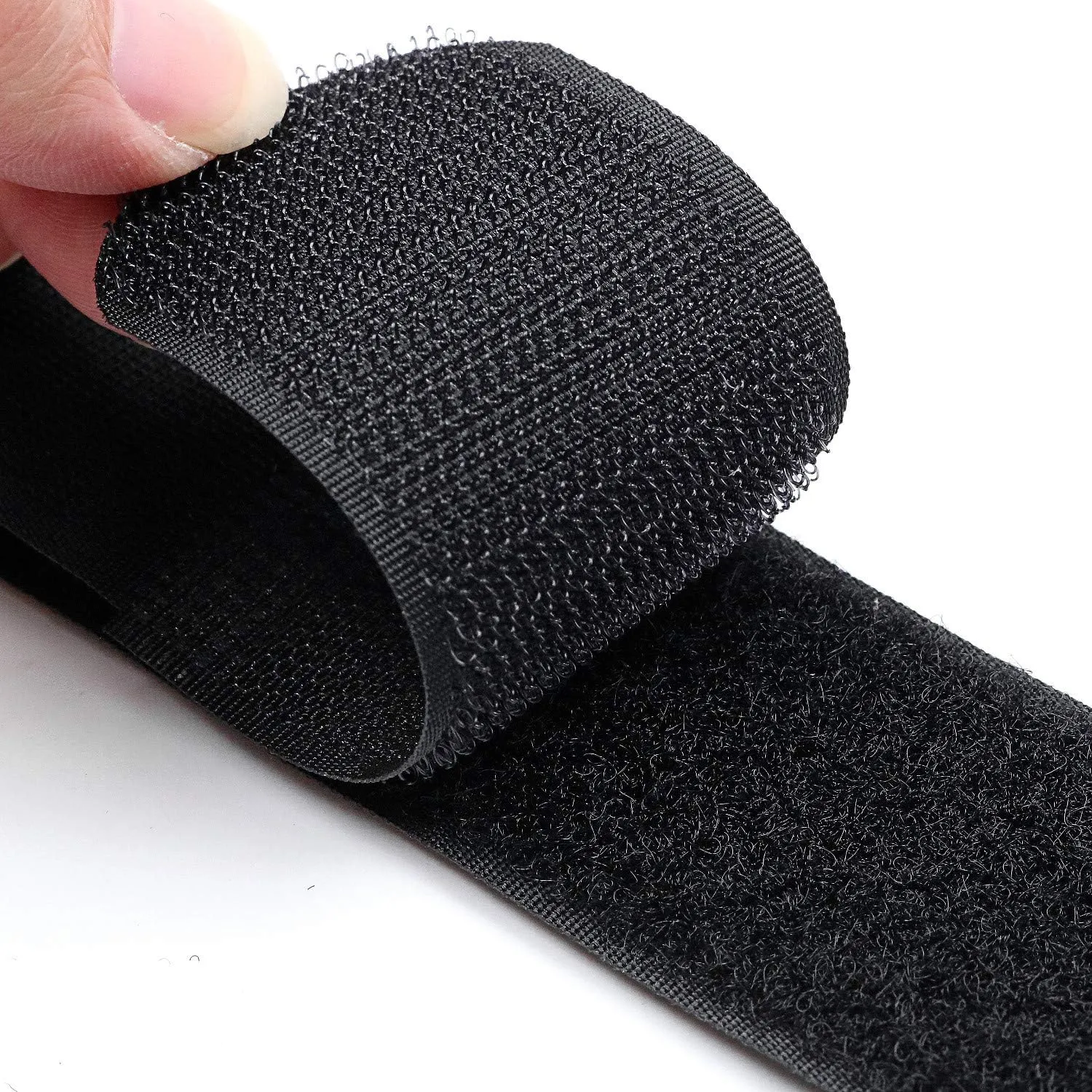 Reusable Cinch Straps 1" x 15" - 12 Pack, Multipurpose Quality Hook and Loop Securing Straps (Black) - Plus 2 Free Bonus Reusable Cable Ties