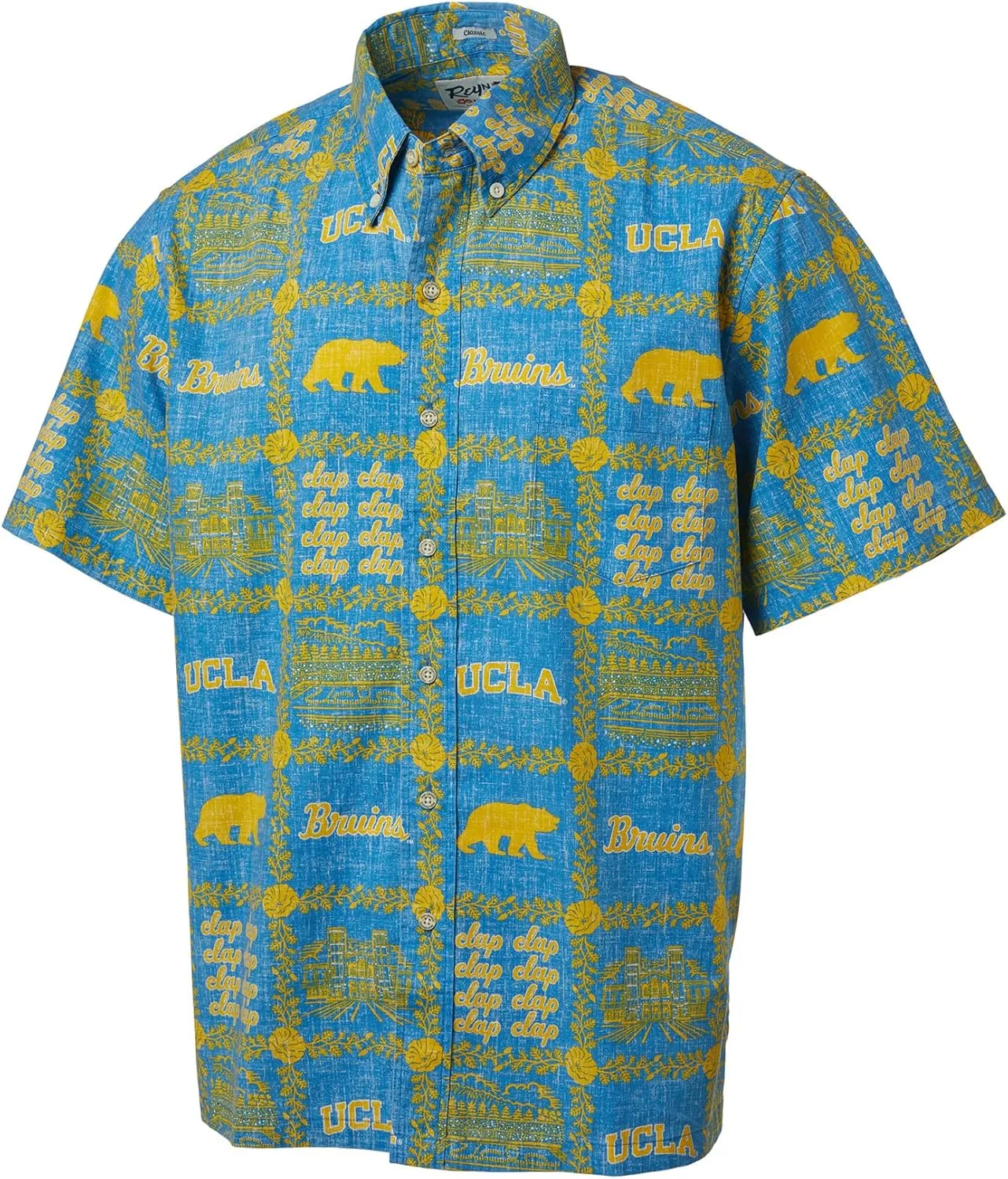 Reyn Spooner NCAA Hawaiian Aloha Shirt - Button Front