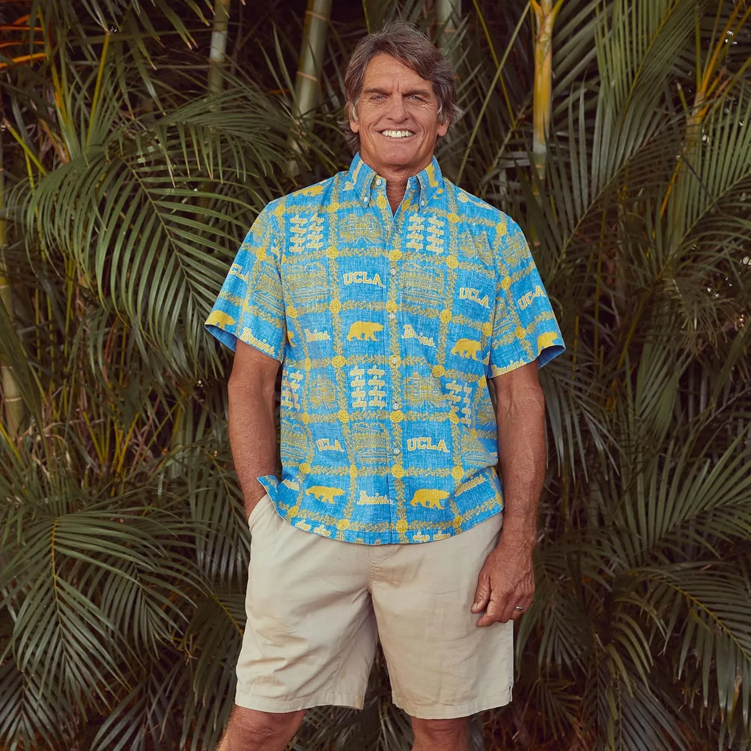 Reyn Spooner NCAA Hawaiian Aloha Shirt - Button Front