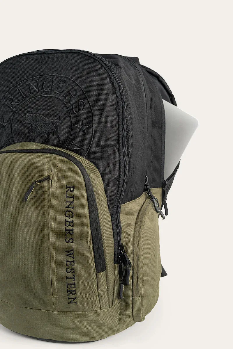 RINGERS WESTERN Holtze backpack- Army/Black