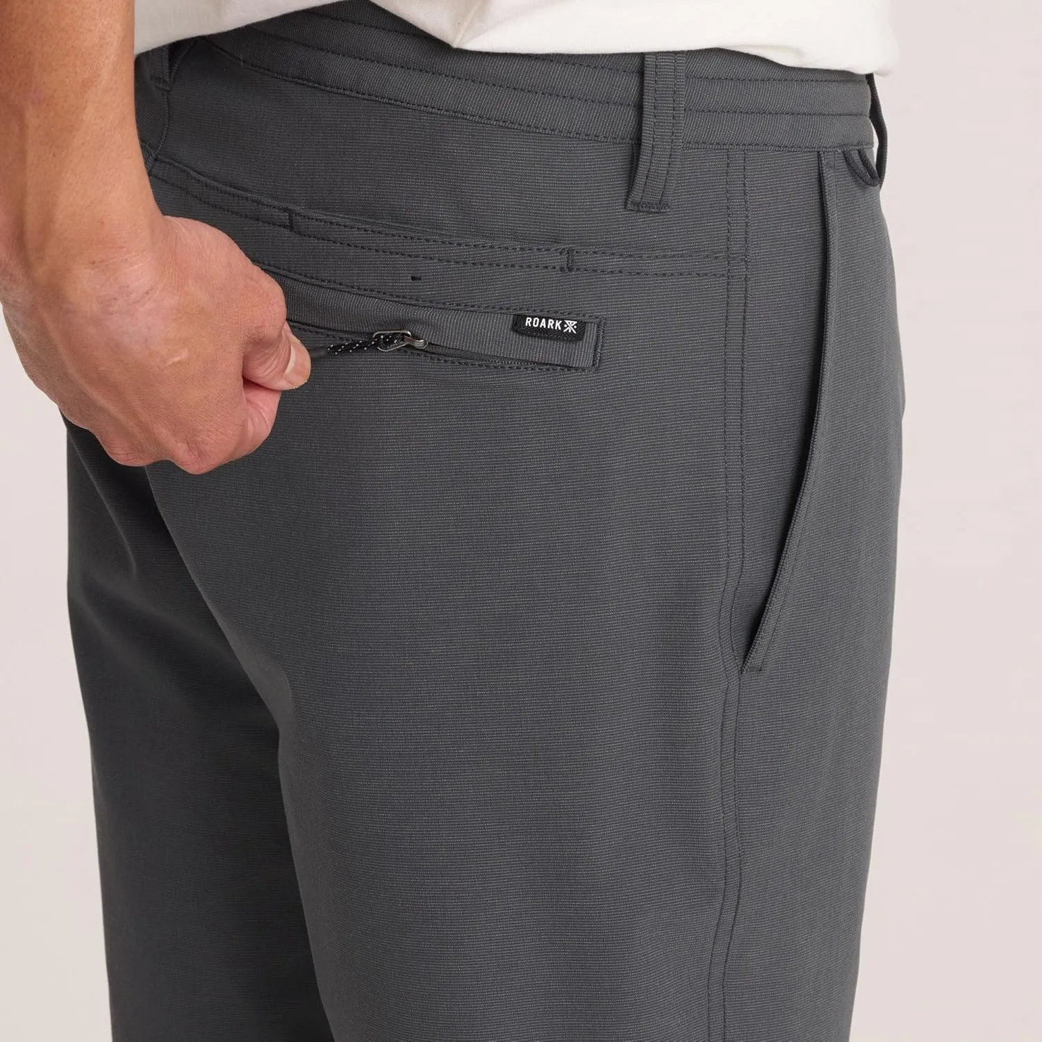 Roark Hytide Mens Hybrid Shorts 8" – Quick-Dry, 4-Way Stretch, Travel, Hiking, Golf & Casual Outdoor Shorts for Men