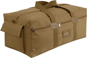 Rothco Canvas Israeli Type Duffle Bag, Coyote Brown