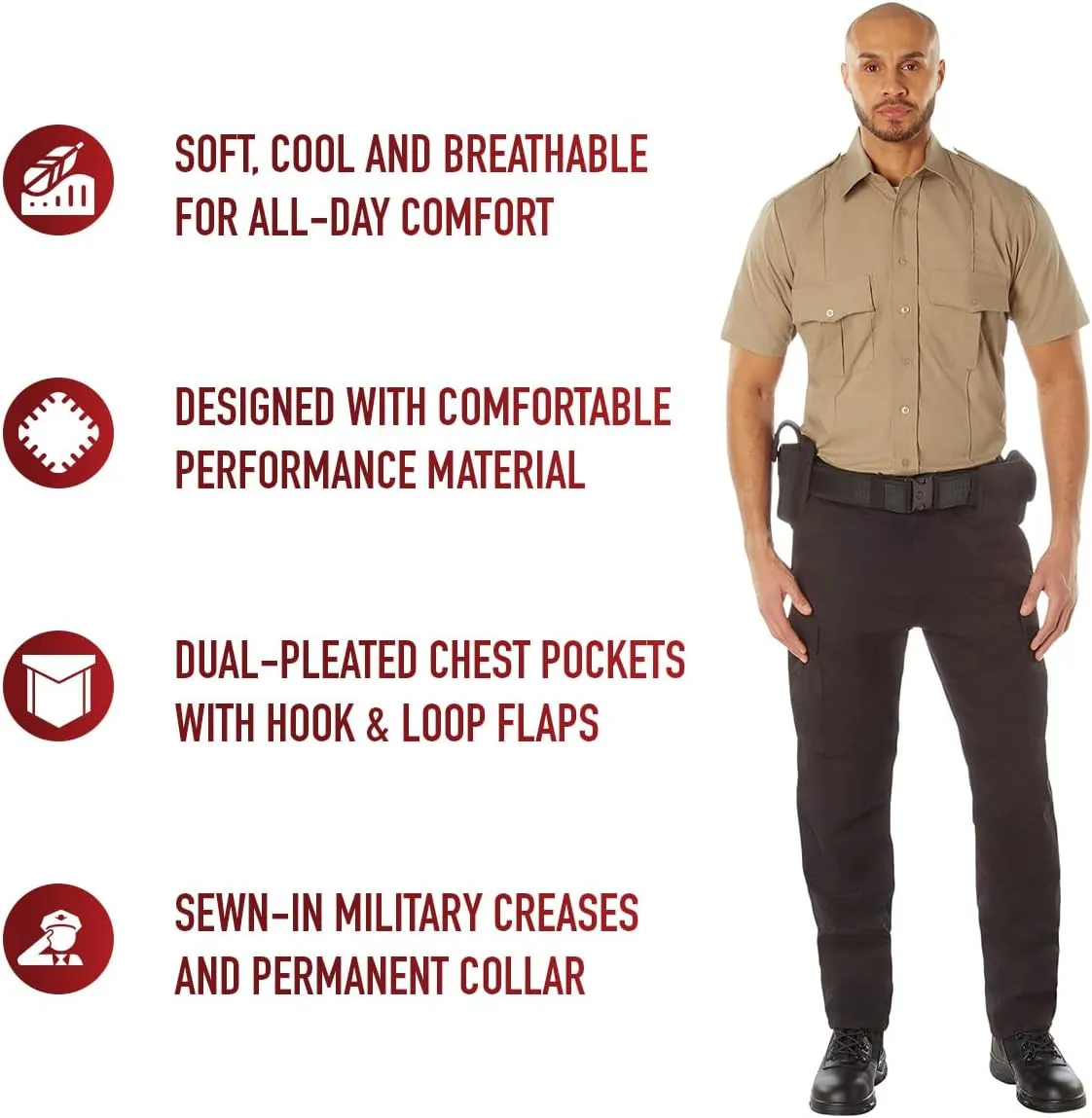 Rothco Short Sleeve Uniform Shirt