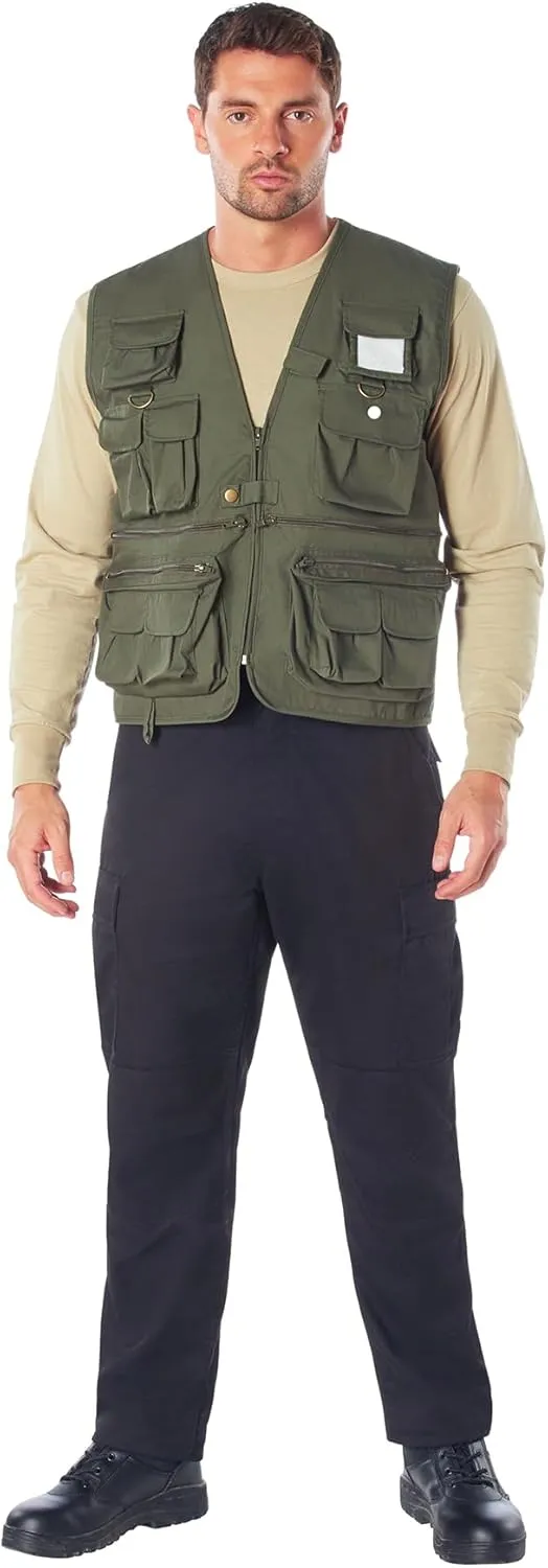 Rothco Uncle Milty Travel Vest - Outdoor Fishing Camping 17 Cargo Pocket Jacket