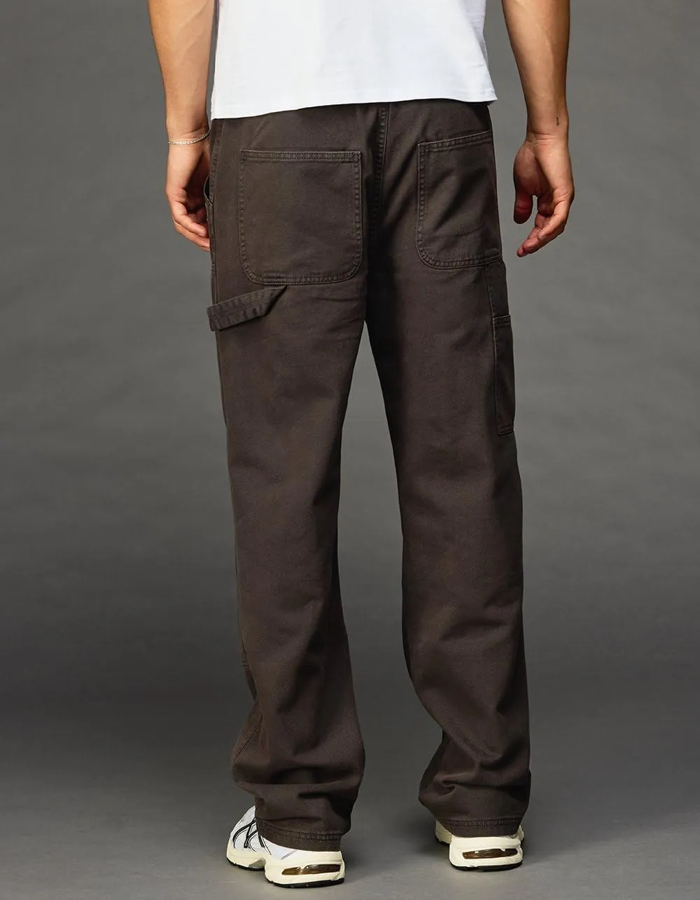 Rsq Mens Straight Twill Utility Pants