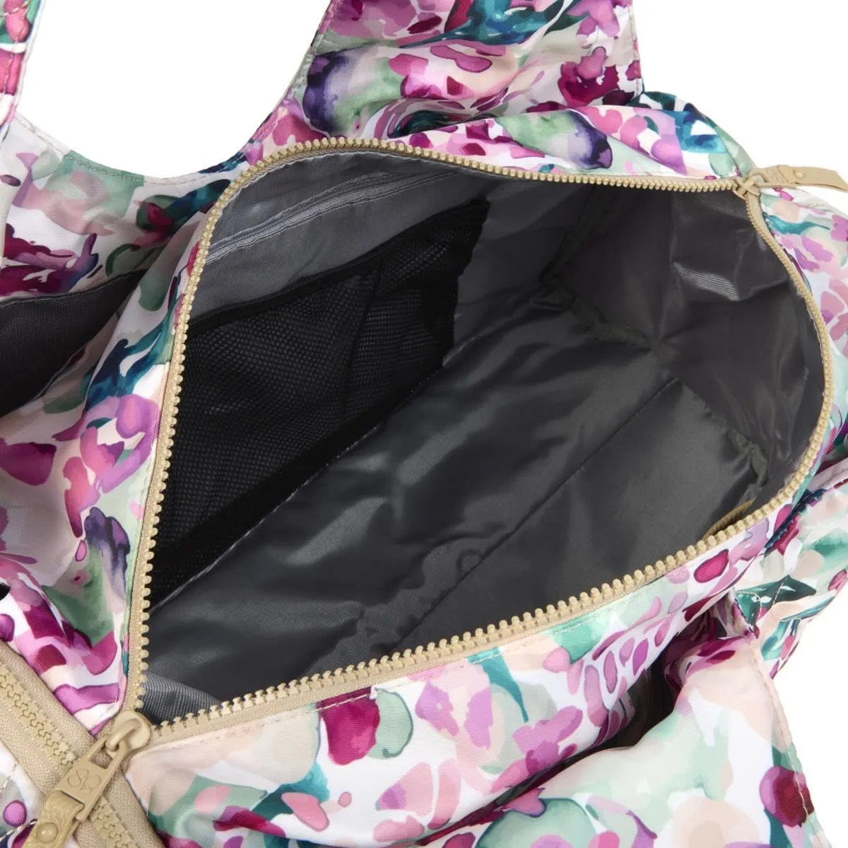 Samantha Brown To-Go Quilted Travel Hobo with Crossbody