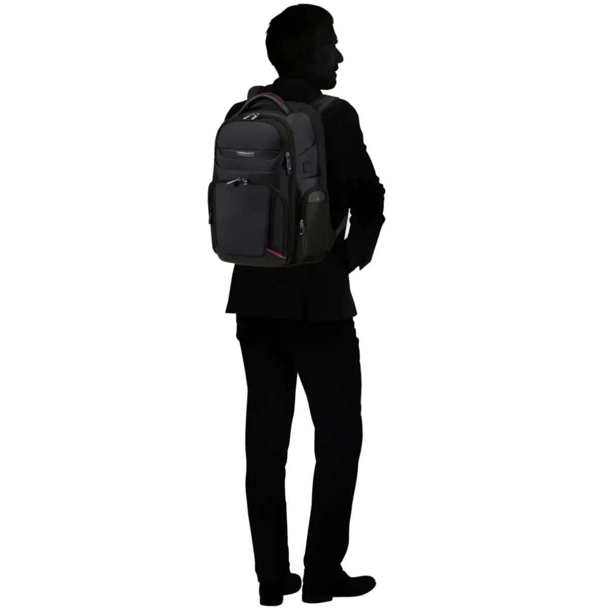 Samsonite PRO-DLX 6 - 15.6" Laptop 3Vol Expandable Backpack - Black