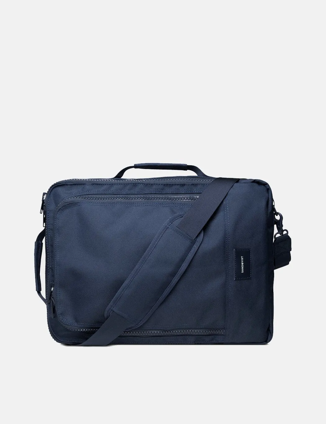 Sandqvist High-quality Blue Messenger Navy Tyre - Waterproof Bag