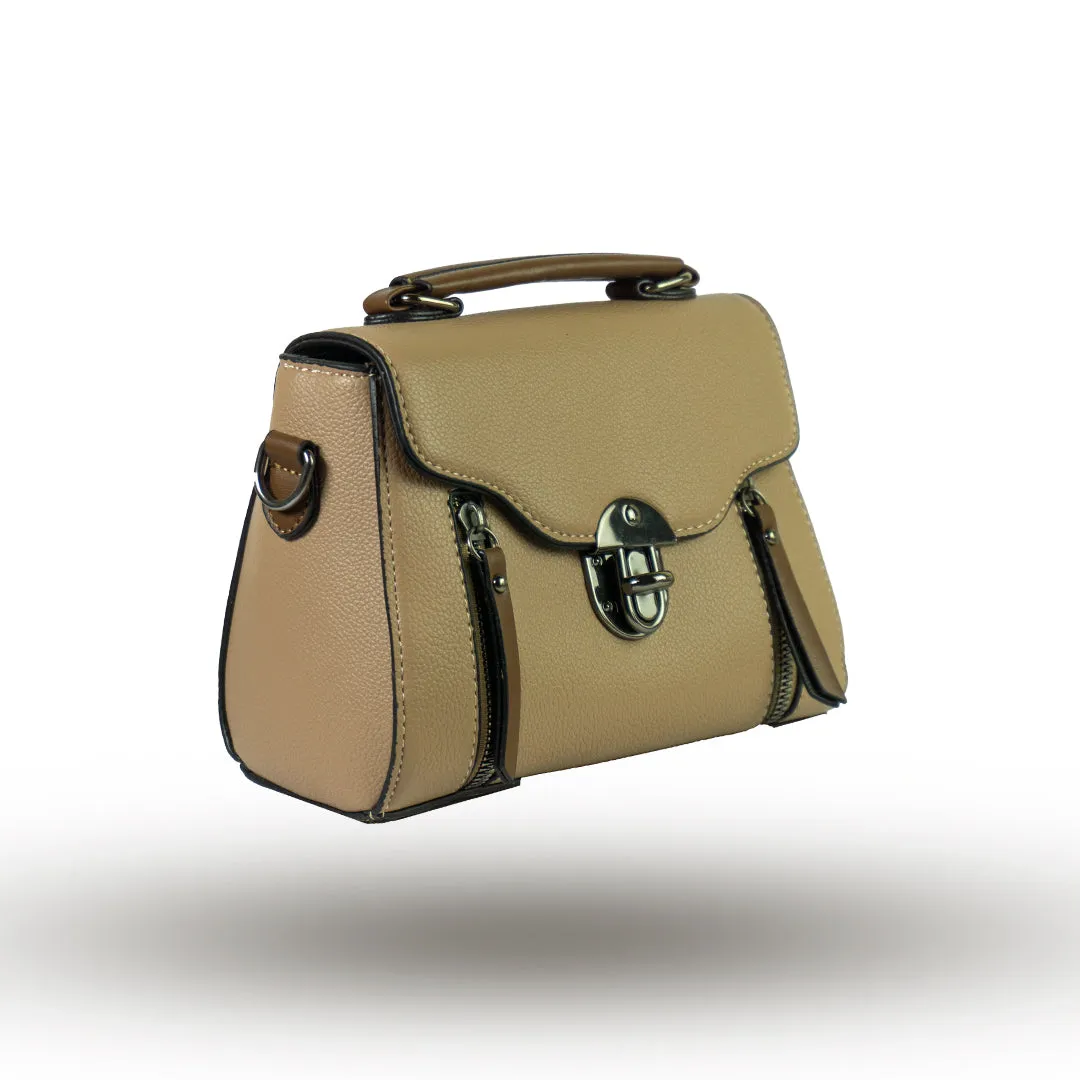 Satchel Bag - Beige