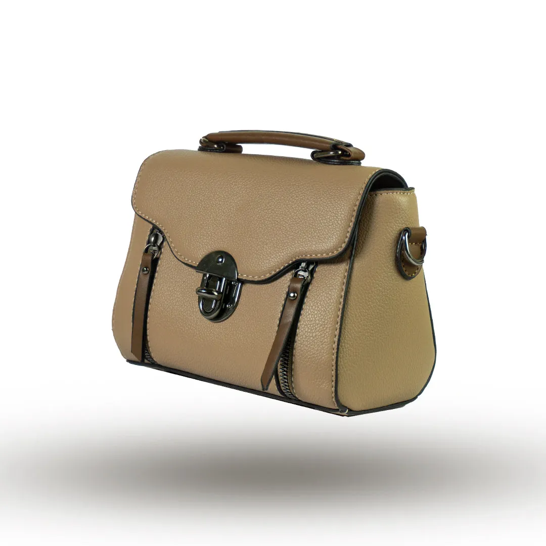 Satchel Bag - Beige