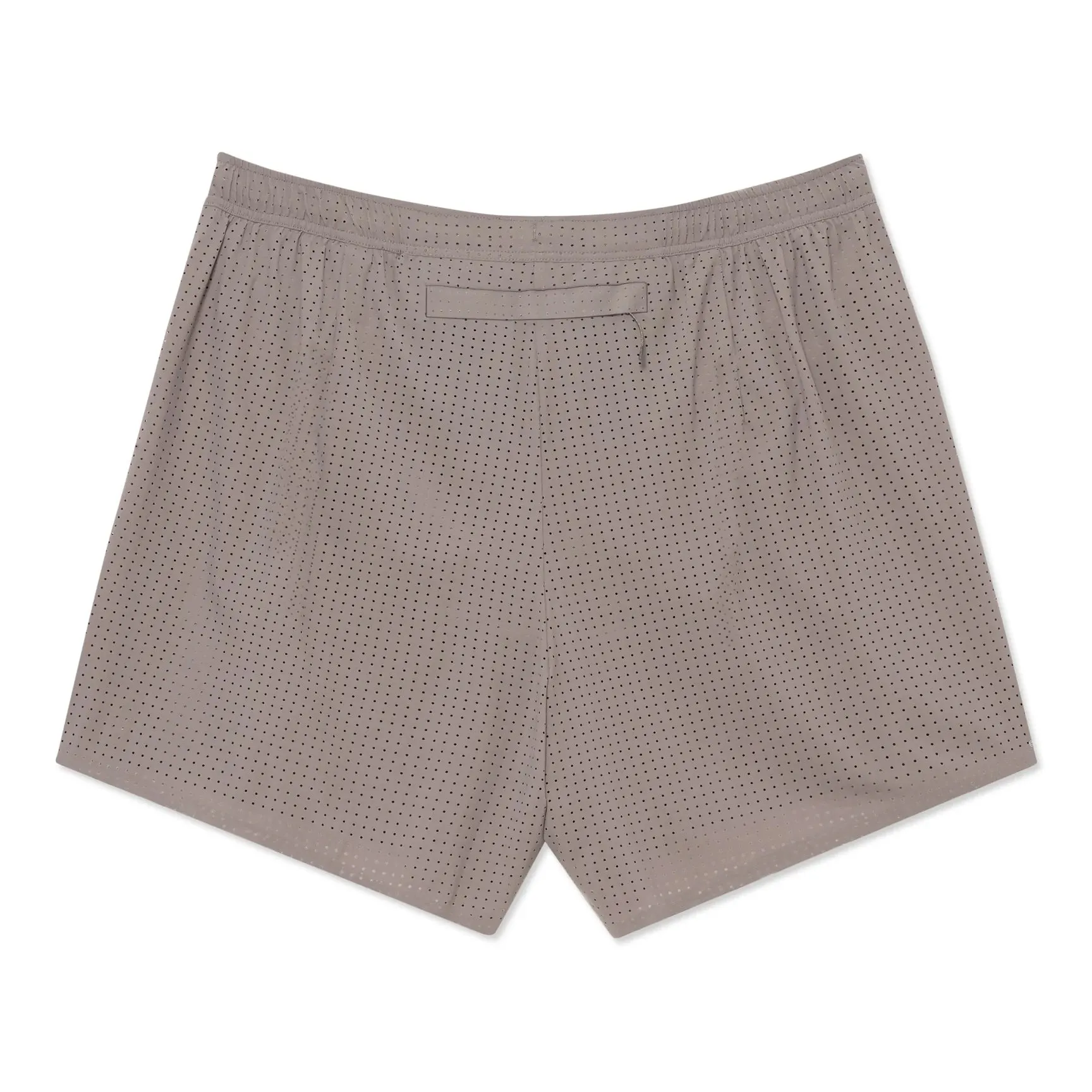 Satisfy Space‑O 5 Inch Distance Shorts Taupe