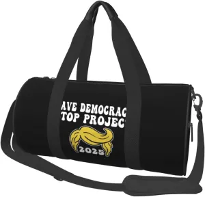 Save Democracy Stop Project 2025 Duffel Bag Gym Bag Travel Sports Tote Large Foldable Beach Swim Yoga8