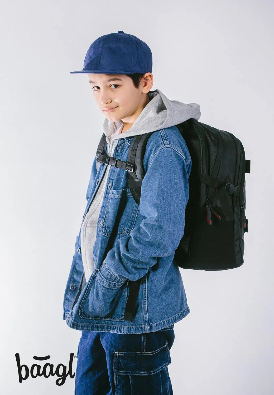 School backpack Skate Red