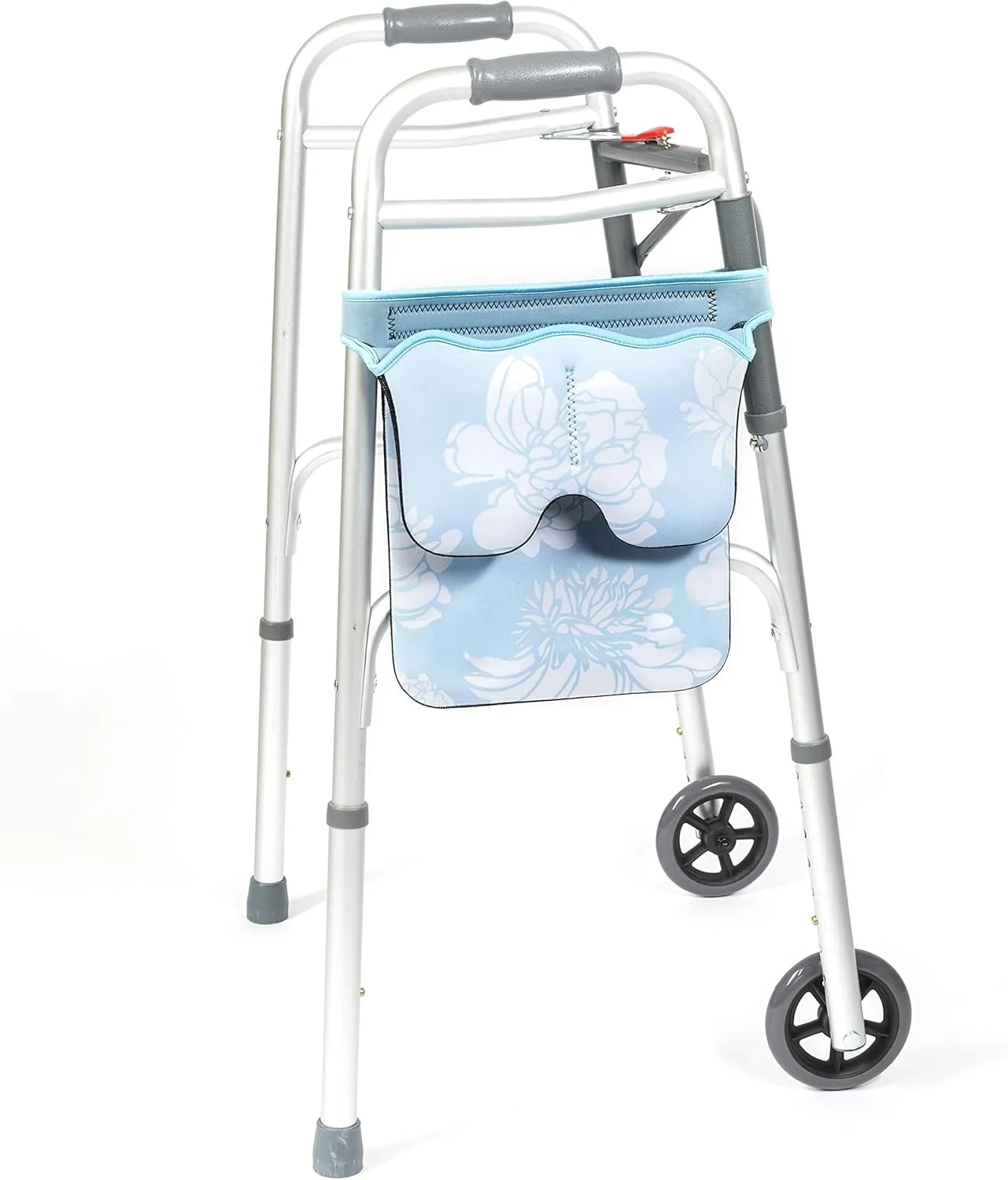 Scoot-About Bag - Walking Frame Side Storage Bag, Mobility Storage Shopping Bag, Organizer Pouch Tote, Walker Basket