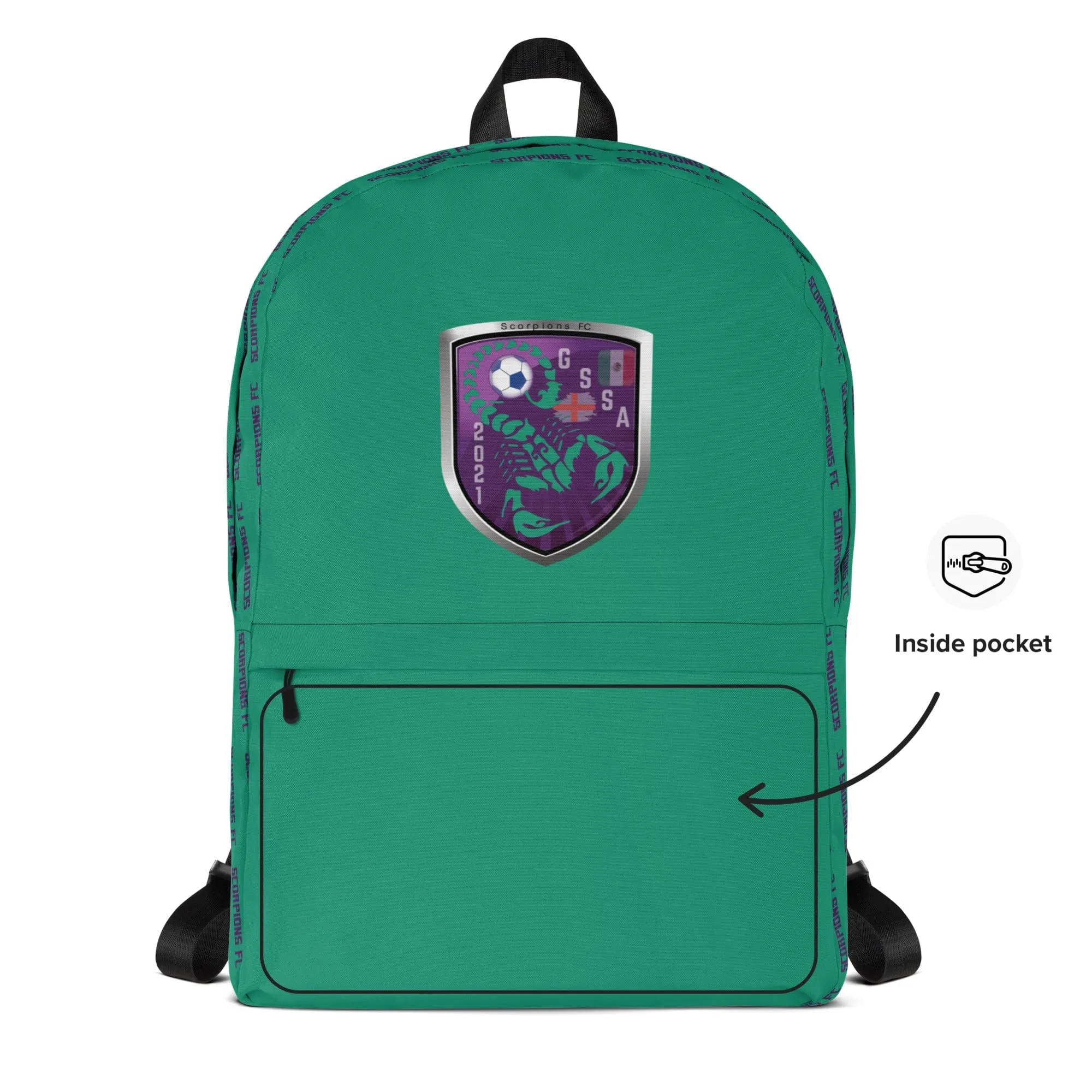 Scorpions FC Soccer Travel Backpack
