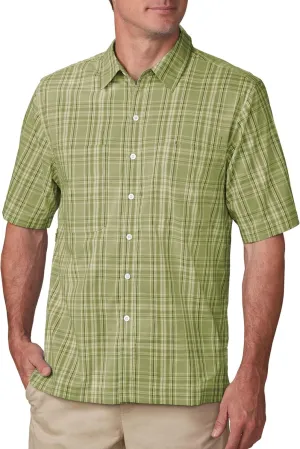 SCOTTeVEST Docksider Shirt for Men - 7 Hidden Pockets - Lightweight Casual Button Down T-Shirt for Travel & More