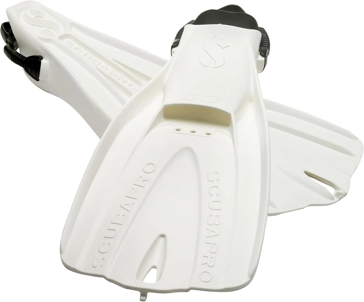 SCUBAPRO GO Travel Scuba Diving Fin for Snorkeling and Swimming, Open Heel Strap