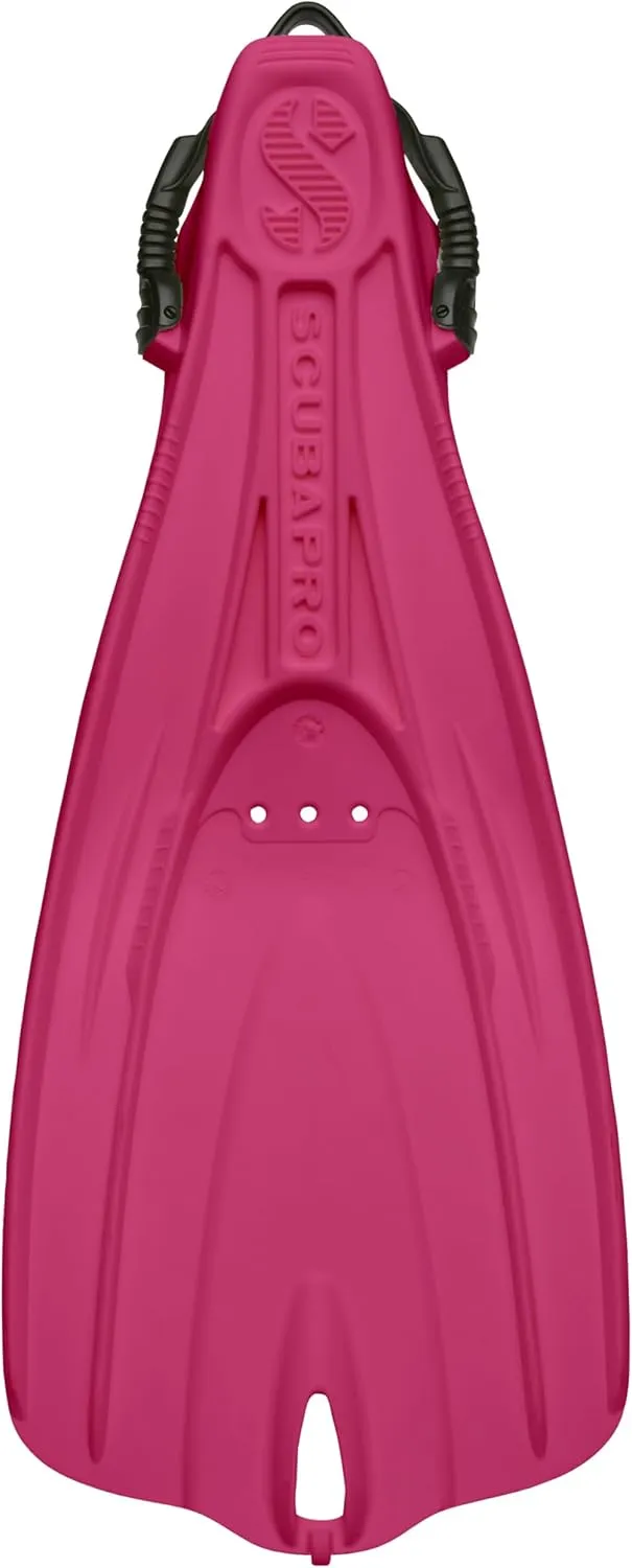 SCUBAPRO GO Travel Scuba Diving Fin for Snorkeling and Swimming, Open Heel Strap