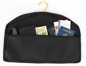 Secret Stash Coat Hanger Safe - Hanger Diversion Safe with Hidden Pocket for Cash Credit Cards & Valuables | Fits Hanging Clothes Secret Safe Home and Travel Money Hide Bag Hiding Documents (2)