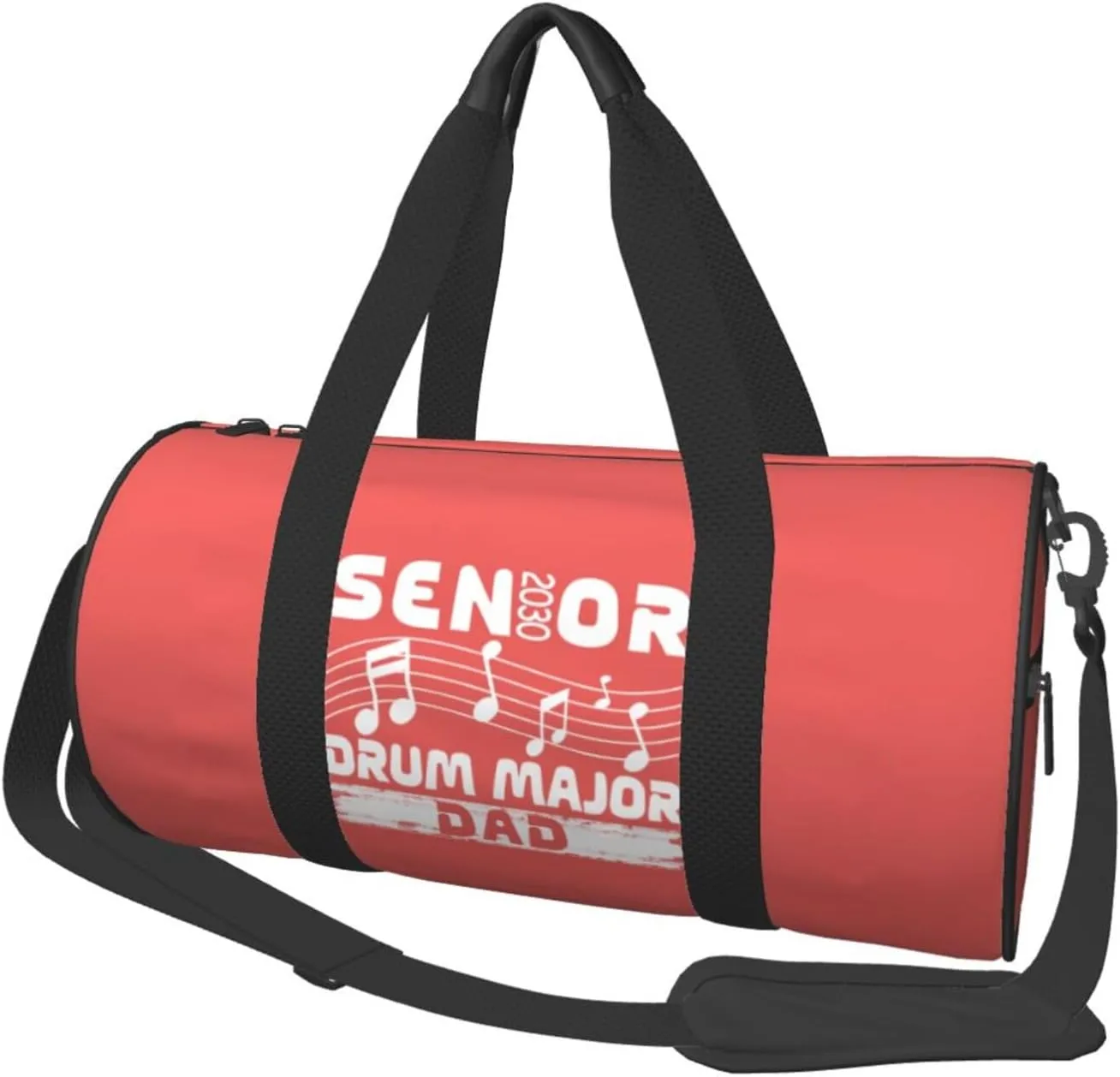 Senior 2030 Drum Major Duffel Bag Gym Bag Travel Sports Tote Large Foldable Beach Swim Yoga5