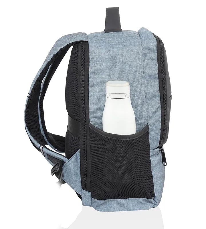 SideKick Falcon Backpack with Waterproof Rain Cover (Denim Blue)