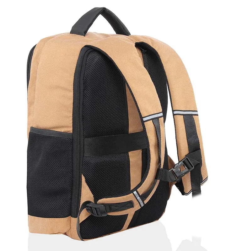 SideKick Falcon Backpack with Waterproof Rain Cover (Khaki)