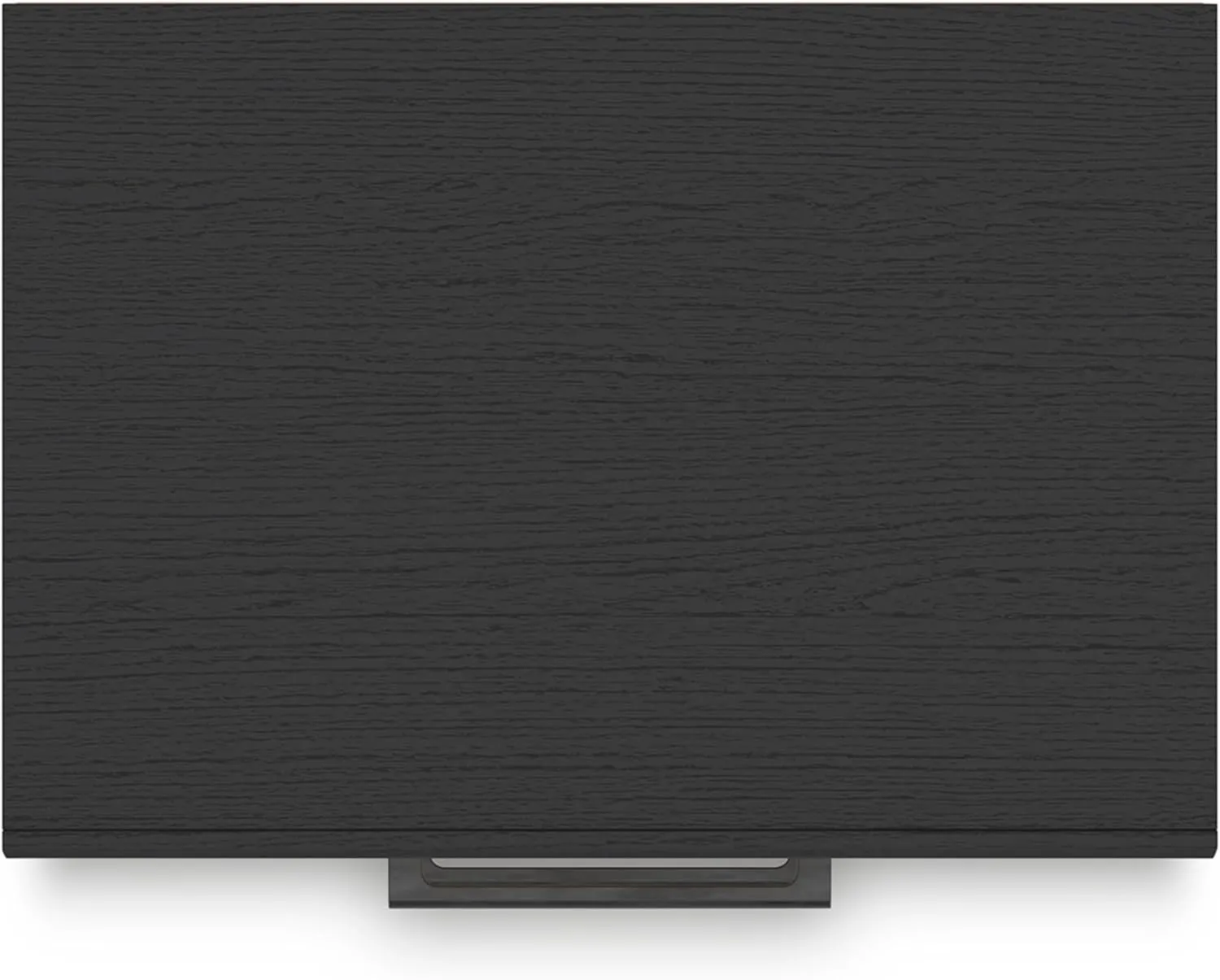 Signature Design by Ashley Vertani Casual 2-Drawer Nightstand with 2 USB Ports, 24.41" Tall, Black & Light Brown