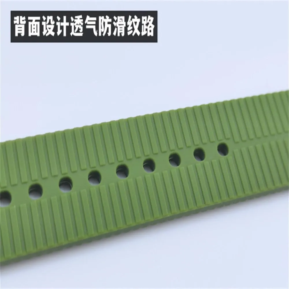 Silicone Watch Band Quick Release Rubber Watch Strap 18mm 20mm 22mm 24mm Watch Strap Watch Replacement Watchband