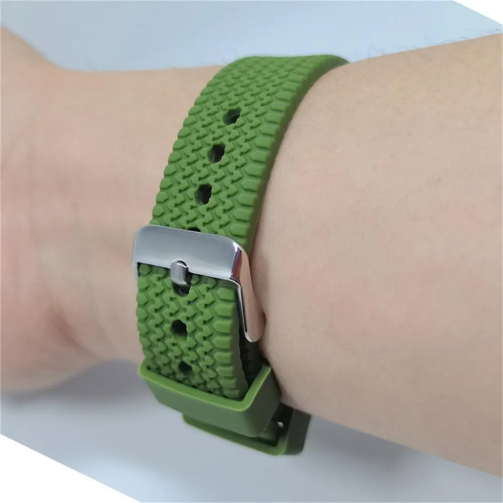Silicone Watch Band Quick Release Rubber Watch Strap 18mm 20mm 22mm 24mm Watch Strap Watch Replacement Watchband