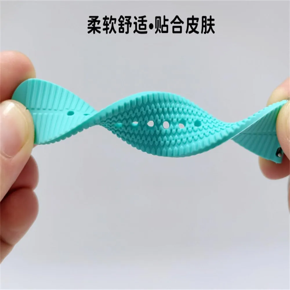 Silicone Watch Band Quick Release Rubber Watch Strap 18mm 20mm 22mm 24mm Watch Strap Watch Replacement Watchband