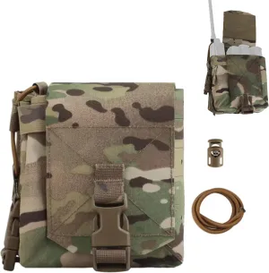 SINAIRSOFT Tactical Multi-Purpose Sub Pouch Mutant MOLLE Pouch for Radios Water Bottles Night Vision Goggle EDC Admin Pouch