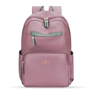 Single: Women's Laptop Backpack - Stylish Design & Comfort | Fits 15.6 Inch Laptop | Light Pink